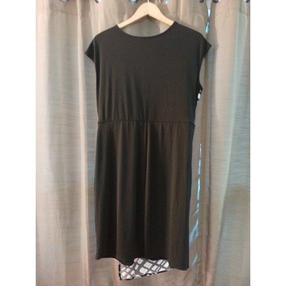 Women's Lane Bryant Drop Waist V-neck Stretchy Classy Career Dress Size 14/16 - Picture 5 of 7